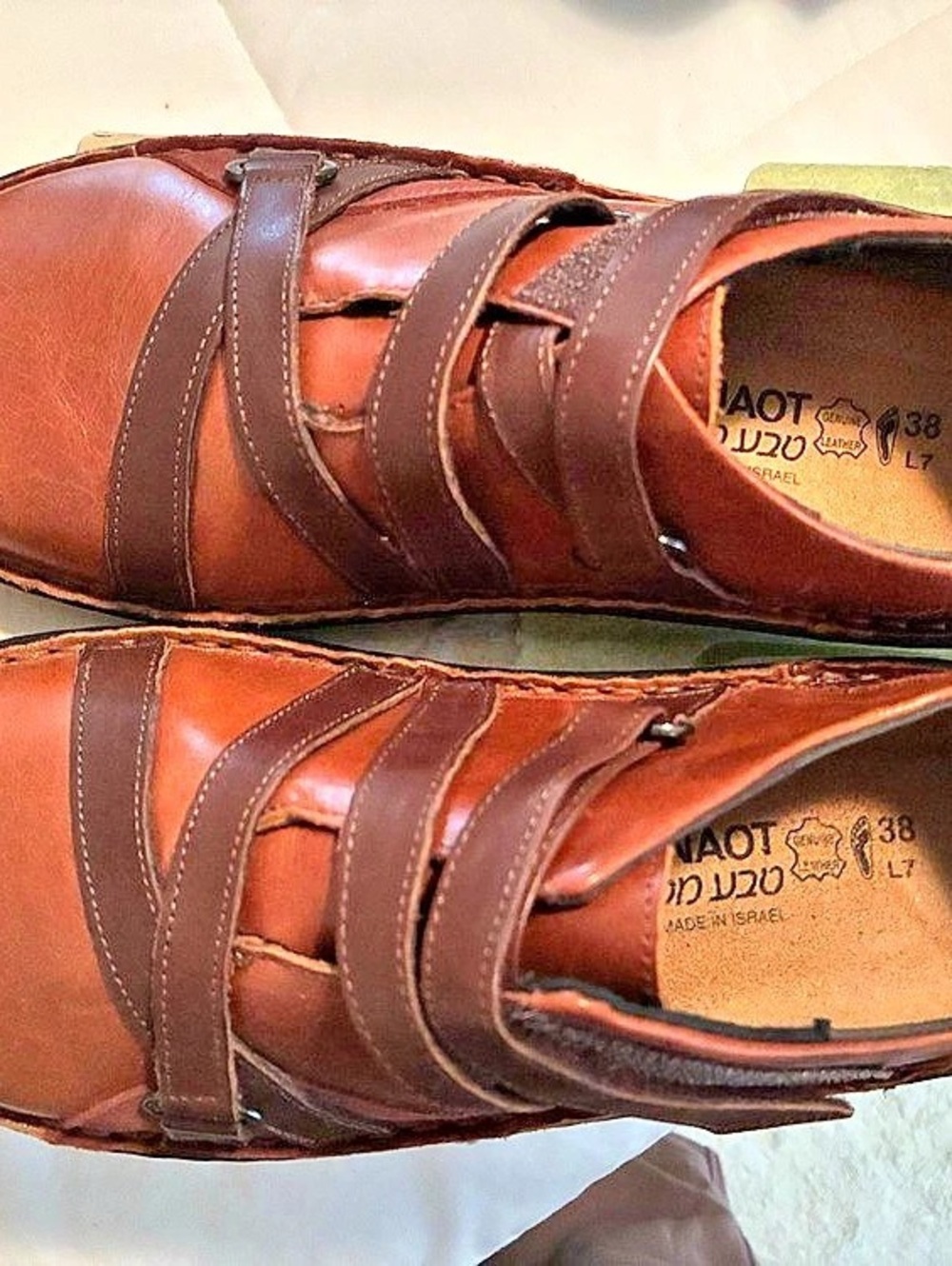 Naot Mambo Sandals Brown EU 38 Like New